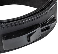 Reeva Halterriem - Leren Lifting Belt - Zwart-2