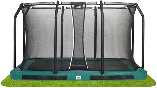 Salta Premium Ground Trampoline met Veiligheidsnet - 366 x 244 cm - Groen-2