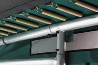 Salta Premium Ground Trampoline met Veiligheidsnet - 366 x 244 cm - Groen-3