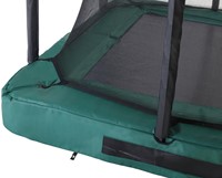Salta Premium Ground Trampoline met Veiligheidsnet - 366 x 244 cm - Groen