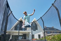 Salta Premium Ground Trampoline met Veiligheidsnet - 366 x 244 cm - Groen