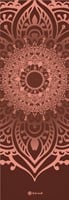 Gaiam Yoga Mat - Intense Rust Sundial Layers - 5 mm