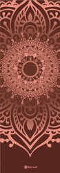 Gaiam Tapis de Yoga - Intense Rust Sundial Layers - 5 mm