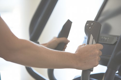 Matrix E50 Crosstrainer XIR lifestyle stuur detail