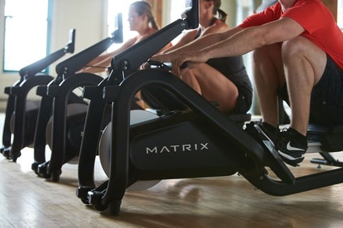 Matrix roeitrainer lifestyle roeien op een rij