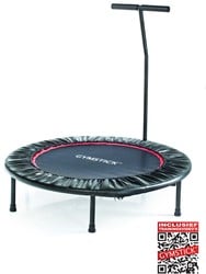 Gymstick Fitness Trampoline pliable - avec vidéos d'entraînement