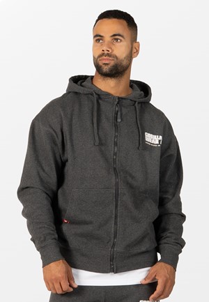 Gorilla Wear Classic Oversized Vest - Donkergrijs Gemeleerd - L