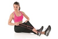 Gymstick Mini Power Band - Zwart - Medium-3