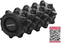 Gymstick Pro Foam Grid Roller avec vidéos d'entraînement