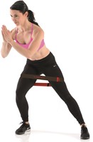 Gymstick Textiel Mini Band - Weerstandsband - Medium - Met Online Trainingsvideo's-2