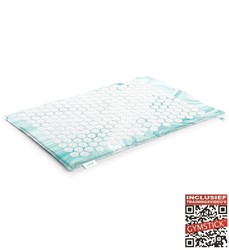 Gymstick Vivid Spike Mat - Tapis à pointes - Turquoise - Avec vidéos d'entraînement en ligne