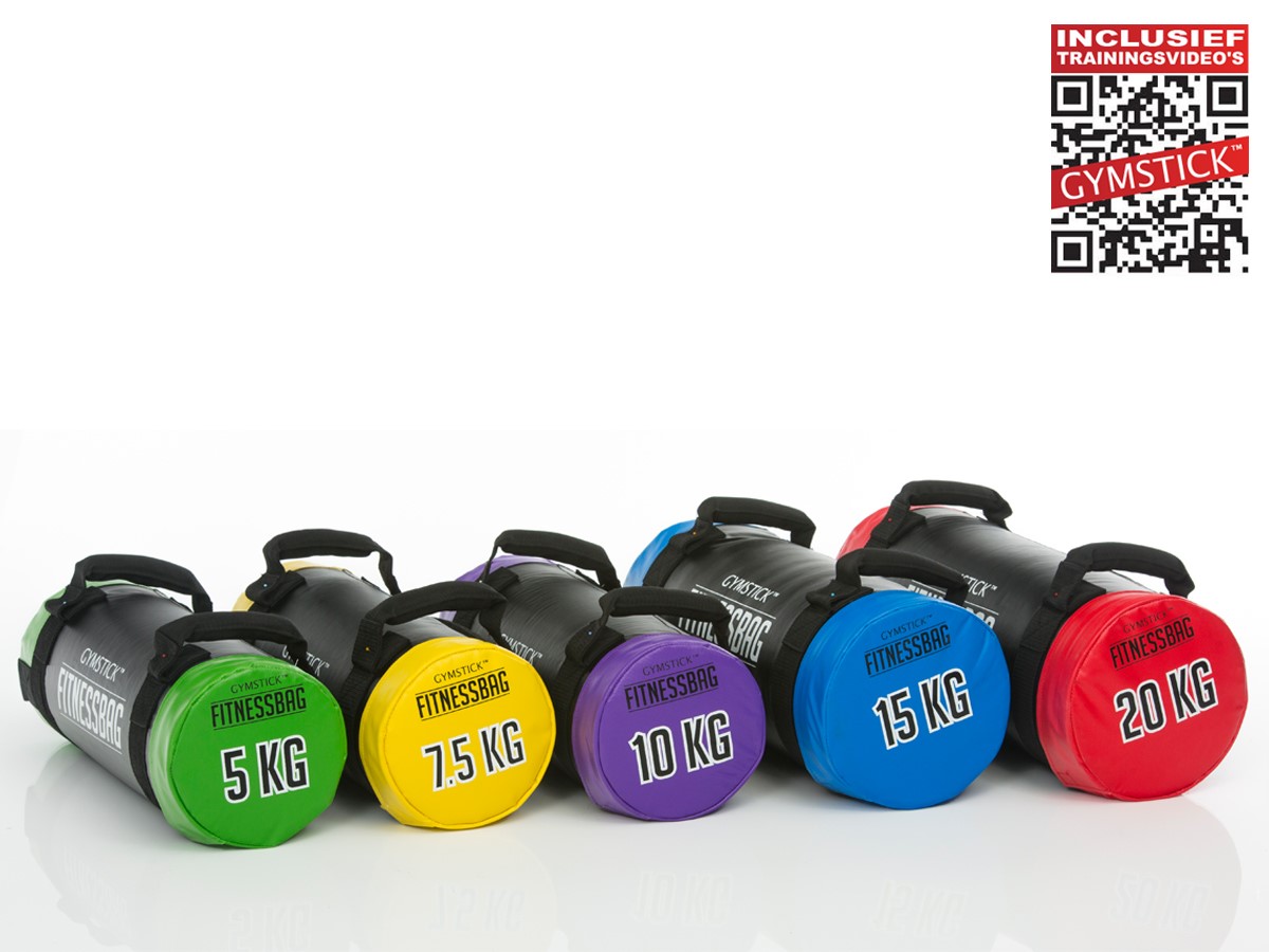 Gymstick Fitness Bag - Met Online Trainingsvideo's - 5 kg 57 x 22 x 22 cm