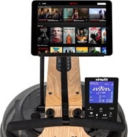 VirtuFit Elite Water Resistance Roeitrainer - Oak - Netflix
