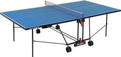 Buffalo Table de Ping-Pong Extérieure Basique - Bleu - Pliable