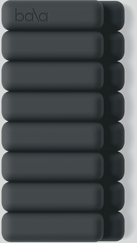 Bala Bangles Enkel- en Polsgewicht - 2 x 0,5 kg - Charcoal/Grijs-2