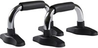 VirtuFit Opdruksteunen Pro - Push Up bars - Chroom