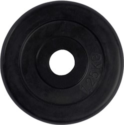 VirtuFit Rubberen Halterschijf - Halter gewicht - 30 mm - 1.25 kg