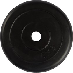 VirtuFit Rubberen Halterschijf - Halter gewicht - 30 mm - 5 kg