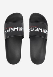 Gorilla Wear Gwear Chaussons de Bain - Noir