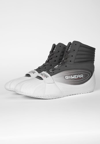 Gorilla Wear Gwear Performance High Tops - Blanc/Gris-2