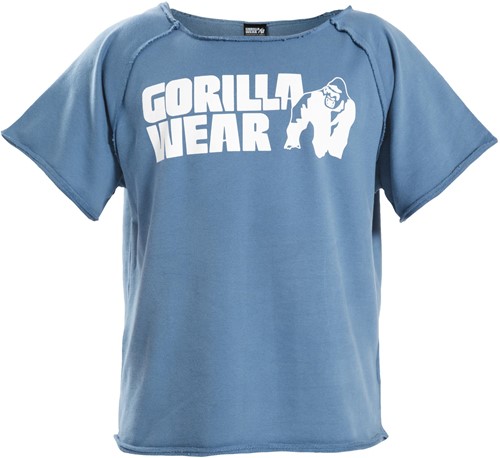 Gorilla Wear Classic Work Out Top - Coronet blauw - front