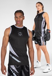 Gorilla Wear Hornell Tank Top - Noir/Gris