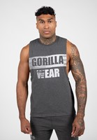 Gorilla Wear Lopez Drop Armhole Tank Top - Donkergrijs - XL