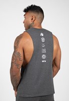 Gorilla Wear Lopez Drop Armhole Tank Top - Donkergrijs-2