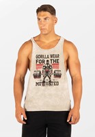 Gorilla Wear Churchill Stringer - Vert Délavé - S