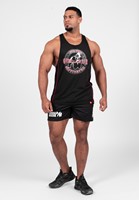 Gorilla Wear Casper Stringer - Zwart/Rood-3