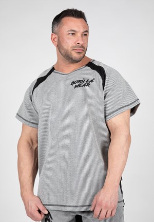 Gorilla Wear Augustine Old School Work Out Top - Grijs - L/Xl