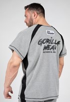 Gorilla Wear Augustine Old School Work Out Top - Grijs-2