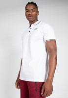 Gorilla Wear Delano Polo - Wit/Zwart - 1