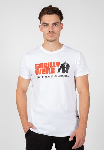 Gorilla Wear Classic T-shirt - Wit