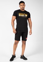 Gorilla Wear Classic T-shirt - Zwart/Goud-3