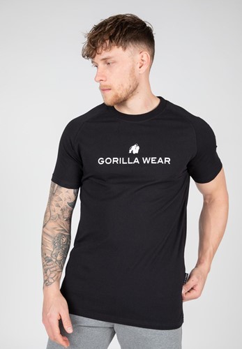 Gorilla Wear Davis T-shirt - Zwart
