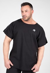 Gorilla Wear Buffalo Old School Workout Top - Noir/Gris