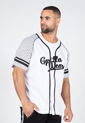 Gorilla Wear 82 Baseball Jersey - Blanc