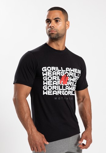 Gorilla Wear Bradley T-shirt - Zwart