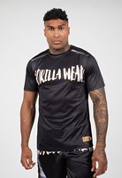 Gorilla Wear Clayton T-shirt - Zwart/Goud - M