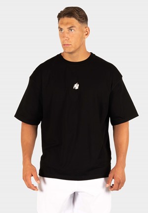 Gorilla Wear Philip Oversized T-shirt - Zwart - S
