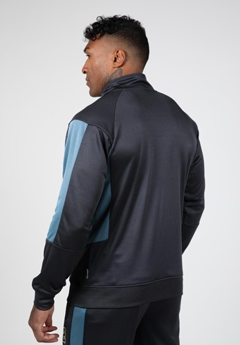 Gorilla Wear Devon Trainingsjas - Grijs/Blauw-3