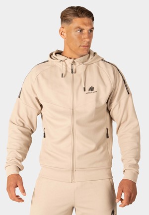 Gorilla Wear Harvey Trainingsjas - Beige - S