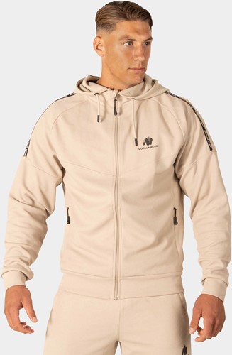 Gorilla Wear Harvey Veste de Training - Beige