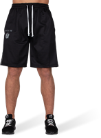 Gorilla Wear Functional Mesh Shorts - Zwart/Wit-2