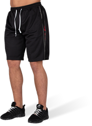 Gorilla Wear Functional Mesh Shorts - Zwart/Rood