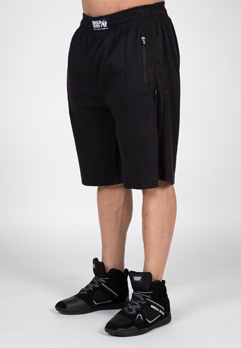 Gorilla Wear Augustine Old School Shorts - Zwart
