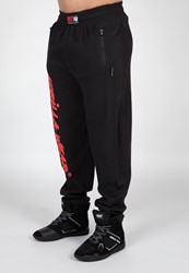 Gorilla Wear Augustine Old School Pants - Noir/Rouge