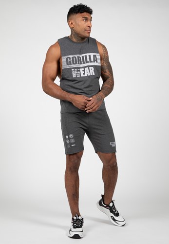 Gorilla Wear Lopez Shorts - Donkergrijs-3