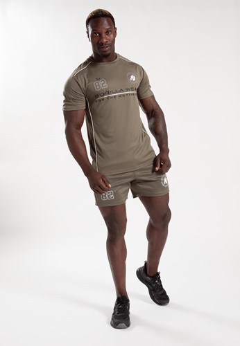 Gorilla Wear Broxton Shorts - Legergroen-3